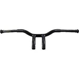 LA CHOPPERS LA-7338-08B ブラック 8 インチ Kage Fighter 溶接ベントライザー ハンドルバー LA CHOPPERS LA-7338-08B Black 8\
