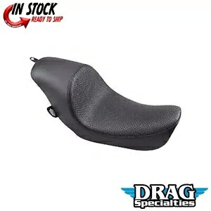 ドラッグスペシャリティーズ 3/4 ローソロシート バスケットウィーブ 06-17 ダイナ用 0803-0545 Drag Specialties 3/4 Low Solo Seat Basketweave for 06-17 Dyna 0803-0545 【並行輸入品】