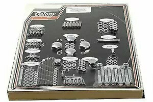 クローム ストック スタイル ハードウェア キットはハーレーダビッドソン V ツイン 8301 CHR に適合します。 Chrome Stock Style Hardware Kit fits Harley Davidson V-Twin 8301 CHR 【並行輸入品】