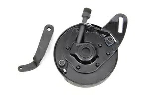 V-Twin ハーレーダビッドソン用 45 インチ ブラック リア ブレーキ バッキング プレート アセンブリ 45" Black Rear Brake Backing Plate Assembly for Harley Davidson by V-Twin 【並行輸入品】｜カスタムパーツ WORLD倉庫