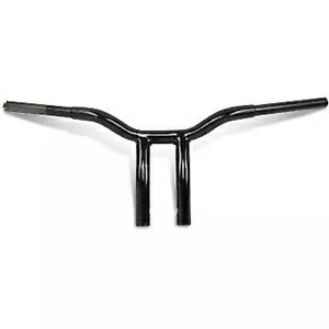 LA CHOPPERS ブラック 10 インチ Kage Fighter 溶接ベントライザー ハンドルバー LA CHOPPERS Black 10\