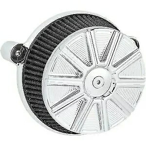 Arlen Ness クロム 10 ゲージ ビッグ サッカー ステージ I エアフィルター クリーナー M8 用 Arlen Ness Chrome 10-Gauge Big Sucker Stage I Air Filter Cleaner for M8 【並行輸入品】