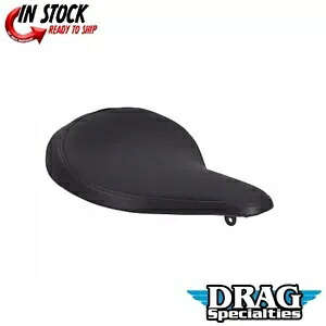ドラッグスペシャリティーズ ラージスプリングソロシート ブラック ソーラースムース 0806-0052 Drag Specialties 0806-0052 Large Spring Solo Seat Black Solar Smooth 【並行輸入品】