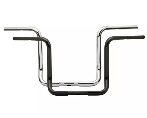 Burly 15 インチ ブラック バガー エイプ ハンガー ハンドルバー ハーレー FLH/T 86-17 0601-3045用 Burly 15\