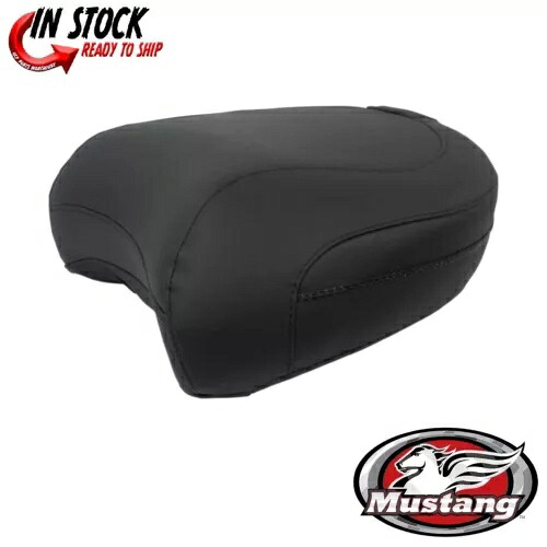 マスタング プレーンビニールピリオンパッド 97-19 ハーレーダビッドソン FLH FLT 0801-0714 Mustang Plain Vinyl Pillion Pad For 97-19 Harley Davidson FLH FLT 0801-0714 【並行輸入品】