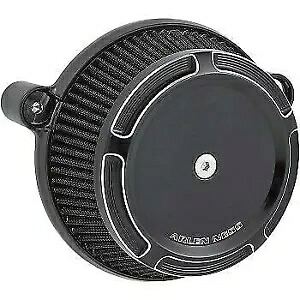 アレンネス ブラックベベルドビッグ吸盤ステージ I エアフィルタークリーナー M8 1010-2212 Arlen Ness Black Beveled Big Sucker Stage I Air Filter Cleaner M8 1010-2212 【並行輸入品】