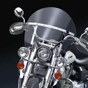 National Cycle スイッチブレード チョップド クイック リリース フロントガラス クリア N21437 National Cycle SwitchBlade Chopped Quick Release Windshield Clear N21437 【並行輸入品】