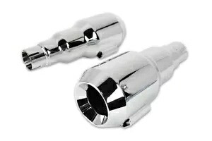 グレネードマフラーセット クローム ハーレーダビッドソン 30-0073 V ツインに適合 Grenade Muffler Set Chrome fits Harley-Davidson 30-0073 V-Twin 【並行輸入品】｜カスタムパーツ WORLD倉庫