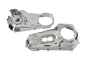 V-Twin 製ハーレーダビッドソン用クロームプライマリーカバーセット Chrome Primary Cover Set for Harley Davidson by V-Twin 【並行輸入品】｜カスタムパーツ WORLD倉庫