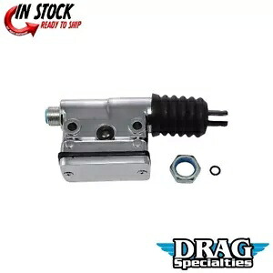 Drag Specialty DS-530632 クローム リア ブレーキ マスター シリンダー 87-99 FLST 後期用 Drag Specialties DS-530632 Chrome Rear Brake Master Cylinder for Late 87-99 FLST 【並行輸入品】