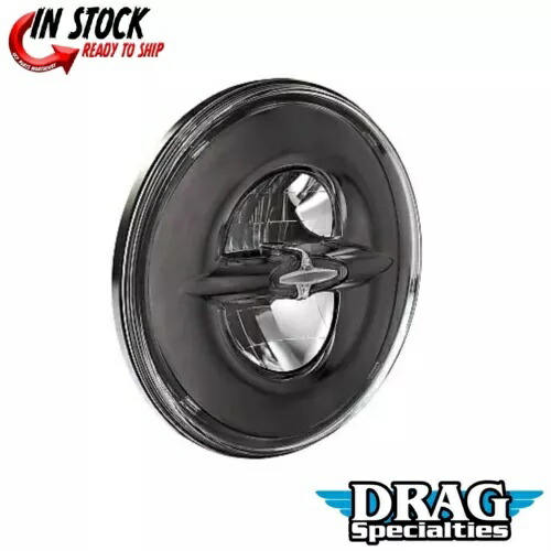 Drag Specialty 2001-1789 ブラック リフレクター ヘッドライト キット 14-22 ツーリング用 Drag Specialties 2001-1789 Black Reflector Headlight Kit for 14-22 Touring 【並行輸入品】