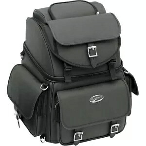 Saddlemen BR3400EX バックレスト/シーシーバー ラゲッジバッグ - 多用途マウントシステム Saddlemen BR3400EX Backrest/Sissy Bar Luggage Bag - Versatile Mount System 【並行輸入品】