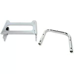 Drag Specialty クローム クイックデタッチ ツアー ボックス マウント 1997-08 ハーレー ツーリング Drag Specialties Chrome Quick-Detach Tour Box Mount 1997-08 Harley Touring 【並行輸入品】