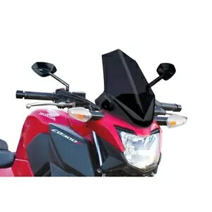 PUIG スクリーン ネイキッド N.G.スポーツホンダ CB300F 15-20 ダークスモーク PUIG SCREEN NAKED N.G. SPORT HONDA CB300F 15-20 DARK SMOKE 【並行輸入品】