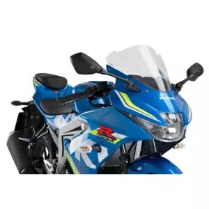 PUIG Z-レーシング ウィンドスクリーン スズキ GSX-R125 17-24 透明 PUIG Z-RACING WINDSCREEN SUZUKI GSX-R125 17-24 TRANSPARENT 【並行輸入品】
