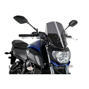 PUIG スクリーン ネイキッド N.G.ツーリングヤマハ MT-07 18-20 ダークスモーク PUIG SCREEN NAKED N.G. TOURING YAMAHA MT-07 18-20 DARK SMOKE 【並行輸入品】