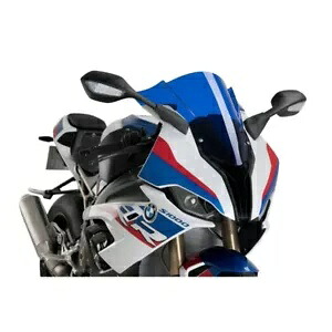 PUIG Z-レーシング ウィンドスクリーン BMW S1000 RR 19-24 ブルー PUIG Z-RACING WINDSCREEN BMW S1000 RR 19-24 BLUE 【並行輸入品】