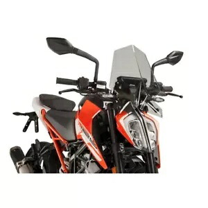 PUIG ネイキッド スクリーン NG SPORT KTM 125 DUKE 17-23 ライトスモーク PUIG NAKED SCREEN NG SPORT KTM 125 DUKE 17-23 LIGHT SMOKE 【並行輸入品】
