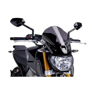 PUIG ネイキッド スクリーン NG ツーリング ヤマハ MT-09 ストリート ラリー 13-16 ダークスモーク PUIG NAKED SCREEN NG TOURING YAMAHA MT-09 STREET RALLY 13-16 DARK SMOKE 【並行輸入品】