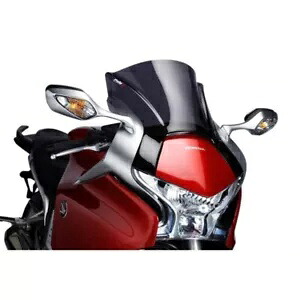 PUIG スクリーン Z-レーシング ホンダ VFR1200F 10-16 ダークスモーク PUIG SCREEN Z-RACING HONDA VFR1200F 10-16 DARK SMOKE 【並行輸入品】