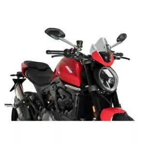 PUIG スポーツ スクリーン ドゥカティ モンスター 937 21-24 ライトスモーク PUIG SPORT SCREEN DUCATI MONSTER 937 21-24 LIGHT SMOKE 【並行輸入品】