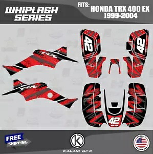 HONDA TRX400EX (1999-2004) 16MIL むち打ち用グラフィックスキット - RED-SHIFT Graphics Kit for HONDA TRX400EX (1999-2004) 16MIL Whiplash - RED-SHIFT 【並行輸入品】 51,480円