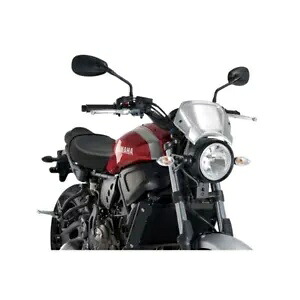 PUIG フロントフェアリング MOTO GUZZI V7 III 750 ストーン 2017 - 2022 シルバー 3593P PUIG FRONT FAIRING FOR MOTO GUZZI V7 III 750 STONE 2017 - 2022 SILVER 3593P 【並行輸入品】