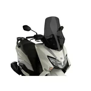 PUIG ツーリングスクリーン スズキ バーグマン 125 EX ストリート 2023 - 2024 ダークスモーク PUIG TOURING SCREEN FOR SUZUKI BURGMAN 125 EX STREET 2023 - 2024 DARK SMOKE 【並行輸入品】