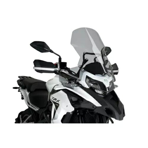 PUIG ベネリ TRK 502 2016 - 2023 ライトスモーク用拡張フロントディフレクター 21127 PUIG EXTENDED FRONT DEFLECTORS FOR BENELLI TRK 502 2016 - 2023 LIGHT SMOKE 21127 【並行輸入品】