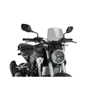 フロントガラス Puig ホンダ CB 125 R ネオスポーツカフェ 2018 - 2023 スモークグレー 9734H- WINDSHIELD PUIG FOR HONDA CB 125 R NEO SPORTS CAFE 2018 - 2023 SMOKE GRAY 9734H- 【並行輸入品】