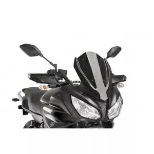 PUIG Z-レーシング スクリーン ヤマハ トレーサー 700 2018 - 2019 ブラック 9211N に対応 PUIG Z-RACING SCREEN COMPATIBLE FOR YAMAHA TRACER 700 2018 - 2019 BLACK 9211N 【並行輸入品】