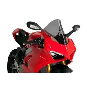 PUIG R レーサー スクリーン ドゥカティ パニガーレ V4 1100 2018 - 2019 ダークスモーク 9690F PUIG R-RACER SCREEN FOR DUCATI PANIGALE V4 1100 2018 - 2019 DARK SMOKE 9690F 【並行輸入品】