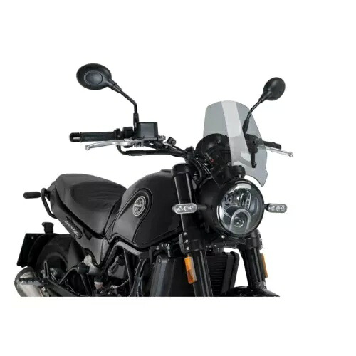 PUIG ネイキッド スポーツ スクリーン ベネリ レオンチーノ 500 2015 - 2023 ライトスモーク 9747H PUIG NAKED SPORT SCREEN FOR BENELLI LEONCINO 500 2015 - 2023 LIGHT SMOKE 9747H 【並行輸入品】