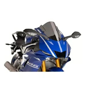PUIG Z-レーシング スクリーン ヤマハ YZF-R6 600 2017 - 2020 ダークスモーク 9723F PUIG Z-RACING SCREEN FOR YAMAHA YZF-R6 600 2017 - 2020 DARK SMOKE 9723F 【並行輸入品】