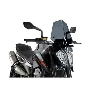 プーイグ ネイキッド N.G. KTM DUKE 890 2021 - 2023 ダークスモーク用スポーツスクリーン 9668F PUIG NAKED N.G. SPORT SCREEN FOR KTM DUKE 890 2021 - 2023 DARK SMOKE 9668F 【並行輸入品】