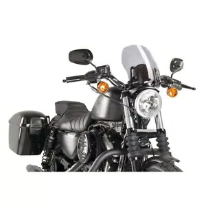 PUIG スクリーン ハーレーダビッドソン スポーツスター 883 スーパーロー 2011 - 2020 ライトスモーク PUIG SCREEN FOR HARLEY DAVIDSON SPORTSTER 883 SUPERLOW 2011 - 2020 LIGHT SMOKE 【並行輸入品】