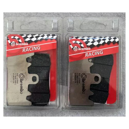 Brembo RC カーボン ブレーキ パッド 2 セット レーシング トラック BMW S 1000 XR 2015 - 2016 BREMBO RC CARBON BRAKE PADS 2 SETS RACING TRACK FOR BMW S 1000 XR 2015 - 2016 【並行輸入品】