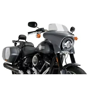 PUIG スクリーン ハーレーダビッドソン ソフテイル 1745 スポーツ グライド 2018 - 2023 ライトスモーク PUIG SCREEN FOR HARLEY DAVIDSON SOFTAIL 1745 SPORT GLIDE 2018 - 2023 LIGHT SMOKE 【並行輸入品】