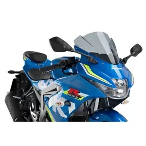 PUIG Z-レーシング スクリーン スズキ GSX-R 125 2017 - 2023 ライトスモーク 9721H PUIG Z-RACING SCREEN FOR SUZUKI GSX-R 125 2017 - 2023 LIGHT SMOKE 9721H 【並行輸入品】