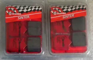 Brembo SA 焼結ブレーキパッド 2 セット DUCATI 998 R/S 2002 - 2003 用 BREMBO SA SINTERED BRAKE PADS 2 SETS FOR DUCATI 998 R / S 2002 - 2003 【並行輸入品】