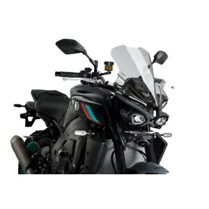 Puig ネイキッド ツーリング スクリーン ヤマハ MT-10 1000 2022 - 2023 ライトスモーク 21362H PUIG NAKED TOURING SCREEN FOR YAMAHA MT-10 1000 2022 - 2023 LIGHT SMOKE 21362H 【並行輸入品】