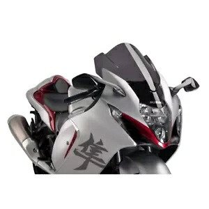 フロントガラスレーシング Puig スズキ GSX-R 1300 隼 2021 - 2023 ダーク 21138F- WINDSHIELD RACING PUIG FOR SUZUKI GSX-R 1300 HAYABUSA 2021 - 2023 DARK 21138F- 【並行輸入品】 44,880円