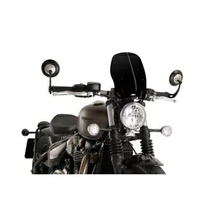 PUIG スクリーン トライアンフ ボンネビル 1200 ボバー ブラック 2020 ブラック 9437N PUIG SCREEN FOR TRIUMPH BONNEVILLE 1200 BOBBER BLACK 2020 BLACK 9437N 【並行輸入品】