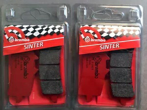 Brembo SA 焼結ブレーキパッド 2 セット DUCATI PANIGALE V4 S 2018 - 2019 用 BREMBO SA SINTERED BRAKE PADS 2 SETS FOR DUCATI PANIGALE V4 S 2018 - 2019 【並行輸入品】