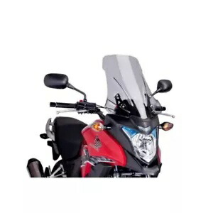PUIG ツーリング スクリーン ホンダ CB 500 X 2013 - 2015 ライトスモーク 6480H に適合 PUIG TOURING SCREEN COMPATIBLE FOR HONDA CB 500 X 2013 - 2015 LIGHT SMOKE 6480H 【並行輸入品】