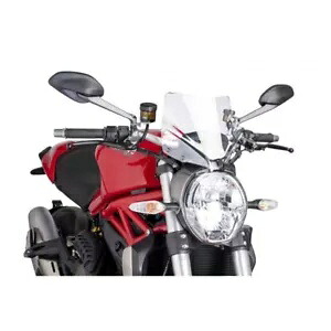 プーイグ ネイキッド N.G.スポーツスクリーン ドゥカティ モンスター 1200/S 2014 - 2016 クリア 7013W PUIG NAKED N.G. SPORT SCREEN FOR DUCATI MONSTER 1200/S 2014 - 2016 CLEAR 7013W 【並行輸入品】