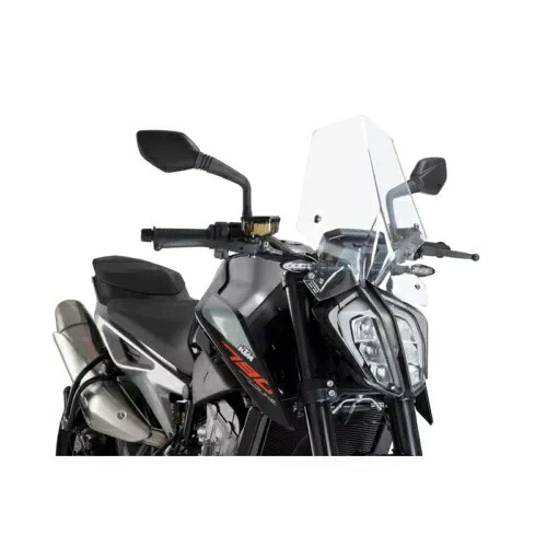 プーイグ ネイキッド N.G. KTM DUKE 790 2018 - 2023 に適合するスポーツスクリーン クリア 9668W PUIG NAKED N.G. SPORT SCREEN COMPATIBLE FOR KTM DUKE 790 2018 - 2023 CLEAR 9668W 【並行輸入品】