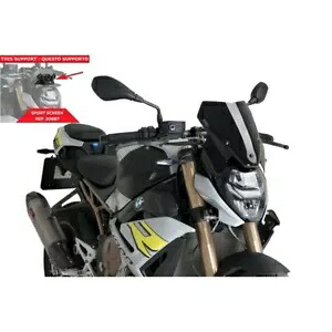 PUIG ネイキッド スポーツ OEM ブラケット スクリーン BMW M 1000 R 2023 - 2024 ブラック 20887N PUIG NAKED SPORT-OEM BRACKETS SCREEN FOR BMW M 1000 R 2023 - 2024 BLACK 20887N 【並行輸入品】