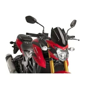 プーイグ ネイキッド N.G.スポーツスクリーン SUZUKI GSX-S 750 2017 - 2021 ブラック 9435N PUIG NAKED N.G. SPORT SCREEN FOR SUZUKI GSX-S 750 2017 - 2021 BLACK 9435N 【並行輸入品】