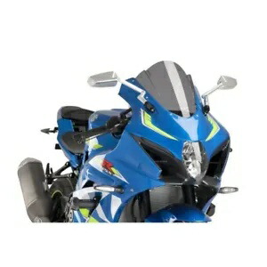 フロントガラス Z-レーシング Puig スズキ GSX-R 1000/R 2017 - 2022 ダーク 9013F- WINDSHIELD Z-RACING PUIG FOR SUZUKI GSX-R 1000/R 2017 - 2022 DARK 9013F- 【並行輸入品】